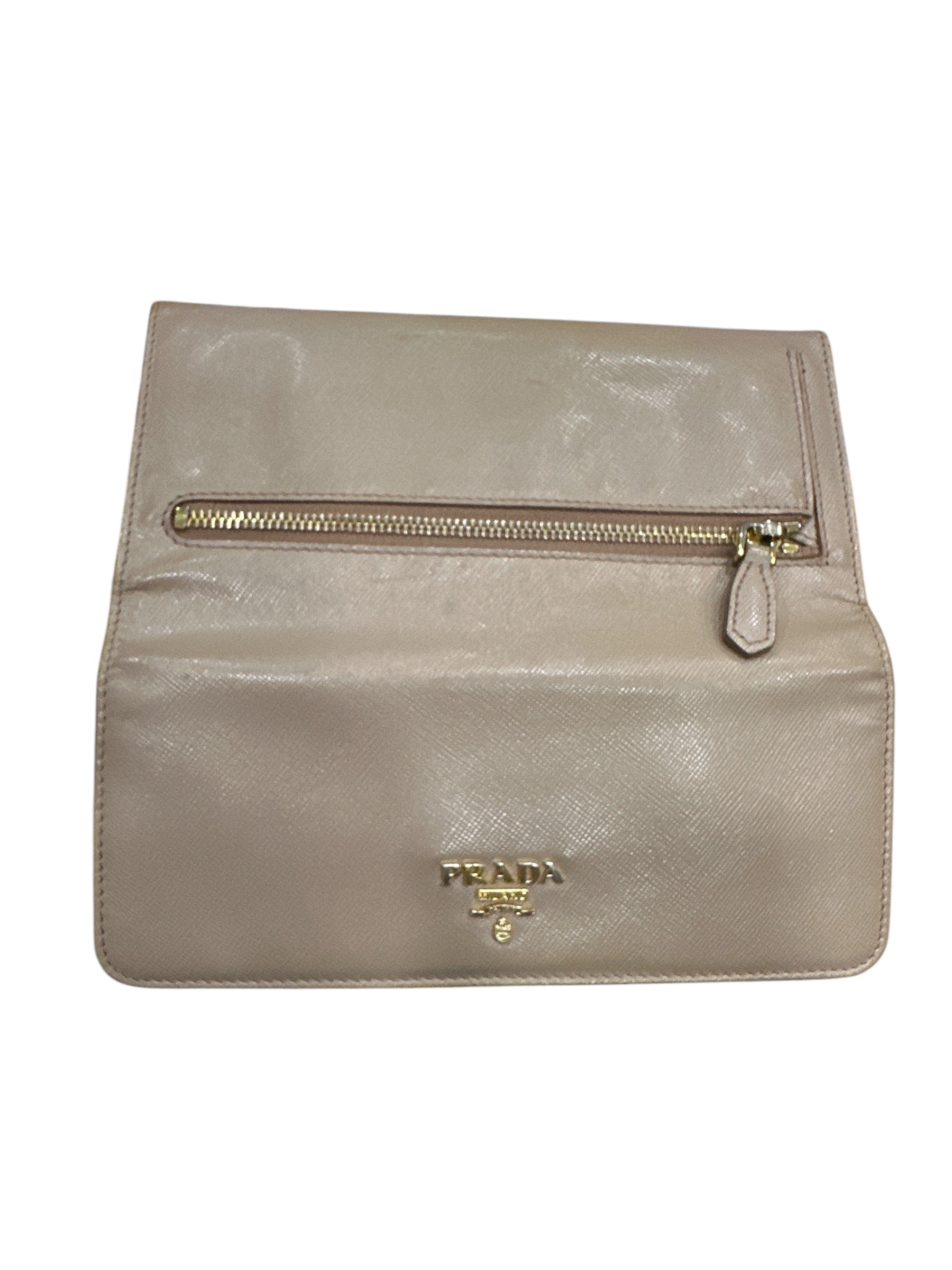 PRADA SAFFIANO MULTIC long wallet - Clairely Amazing