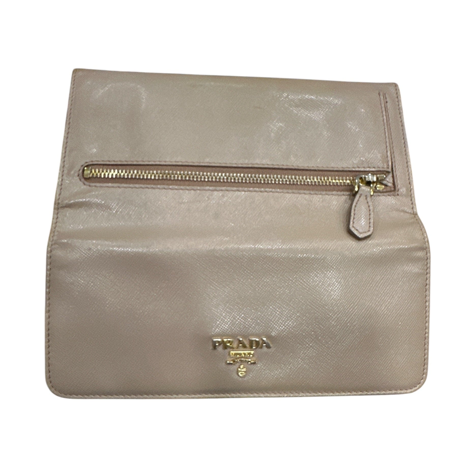 PRADA SAFFIANO MULTIC long wallet - Clairely Amazing
