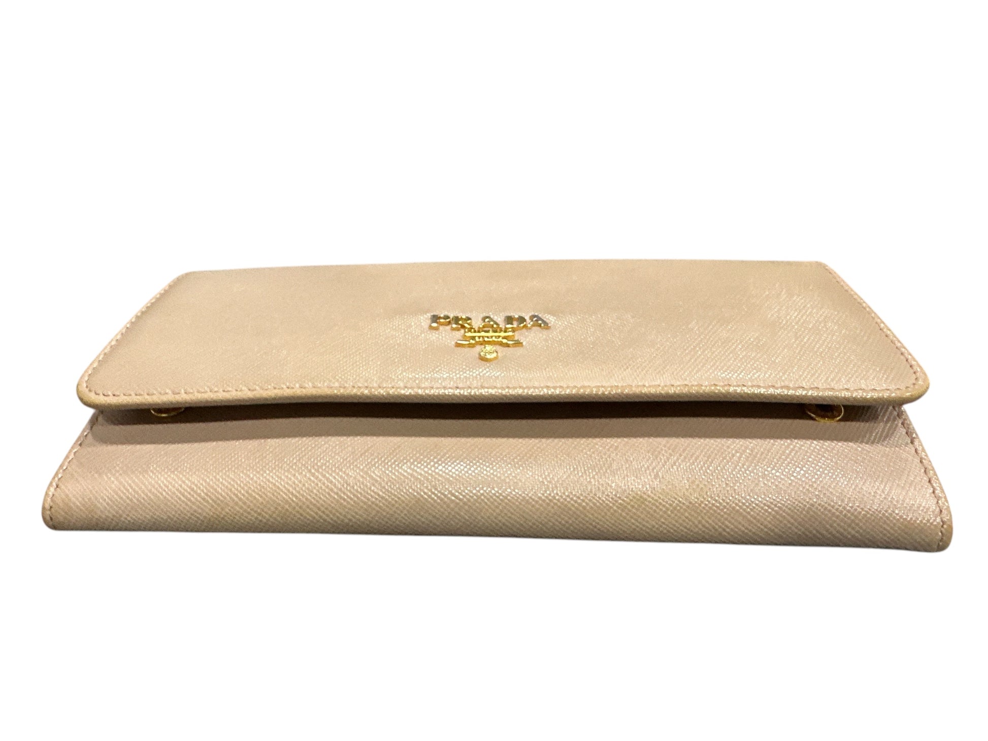 PRADA SAFFIANO MULTIC long wallet - Clairely Amazing