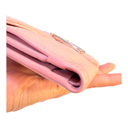 Authentic Dior Pink Cannage Wallet – Pre-Owned