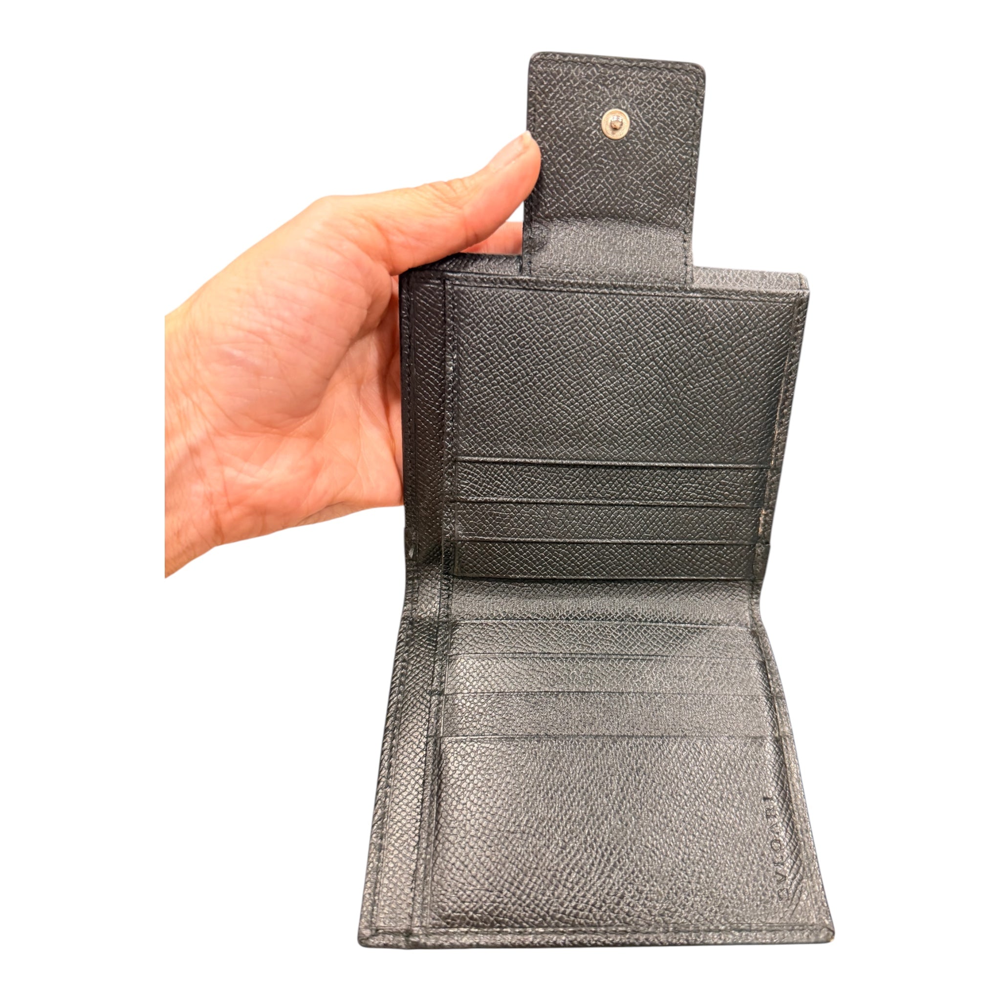 Bvlgari Bifold Wallet – 100% Authentic Pre-Owned Wallet