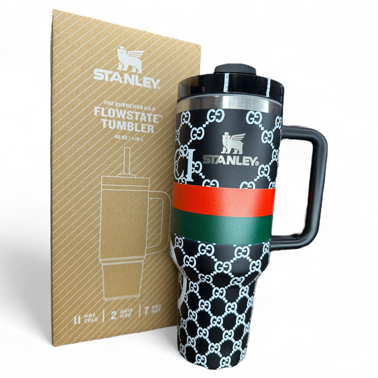 Fashion 40oz Tumbler with Handle