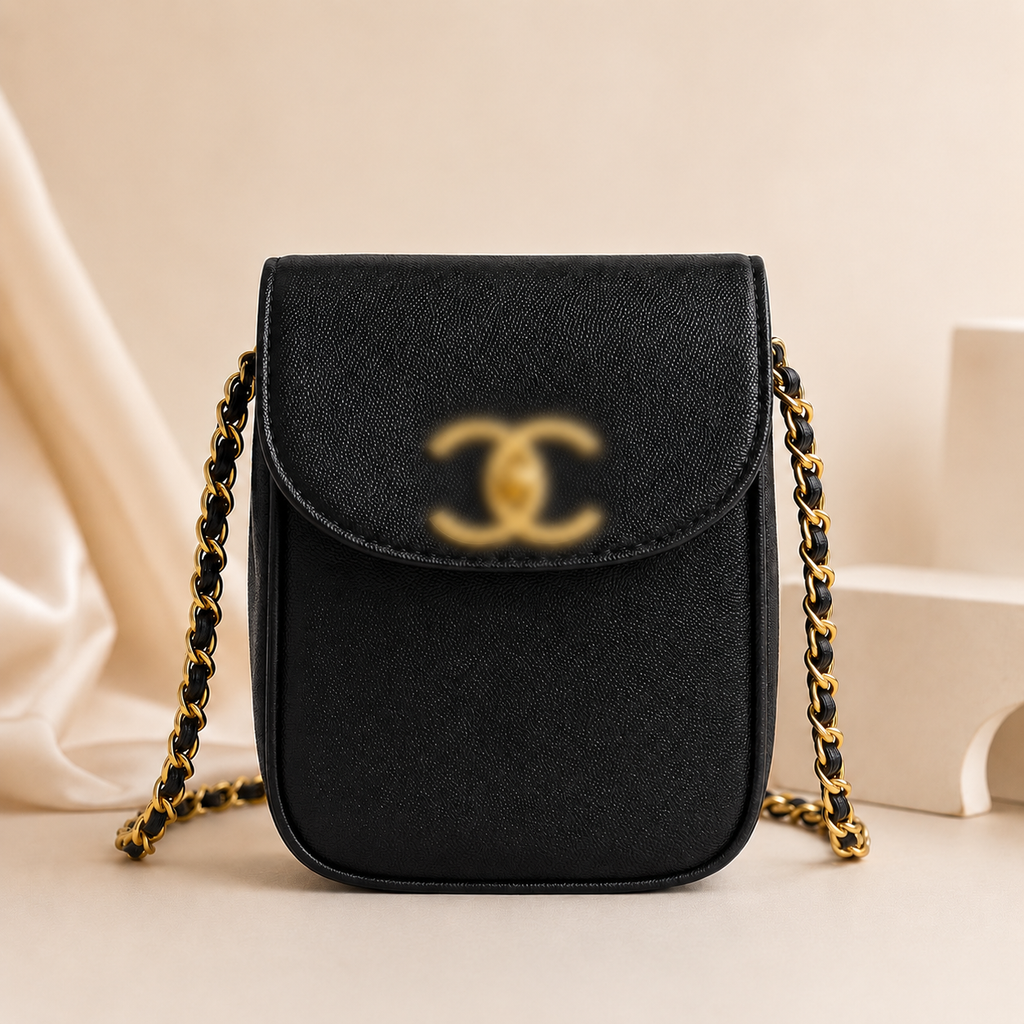 CHANEL Makeup turn lock Crossbody Bag GWP