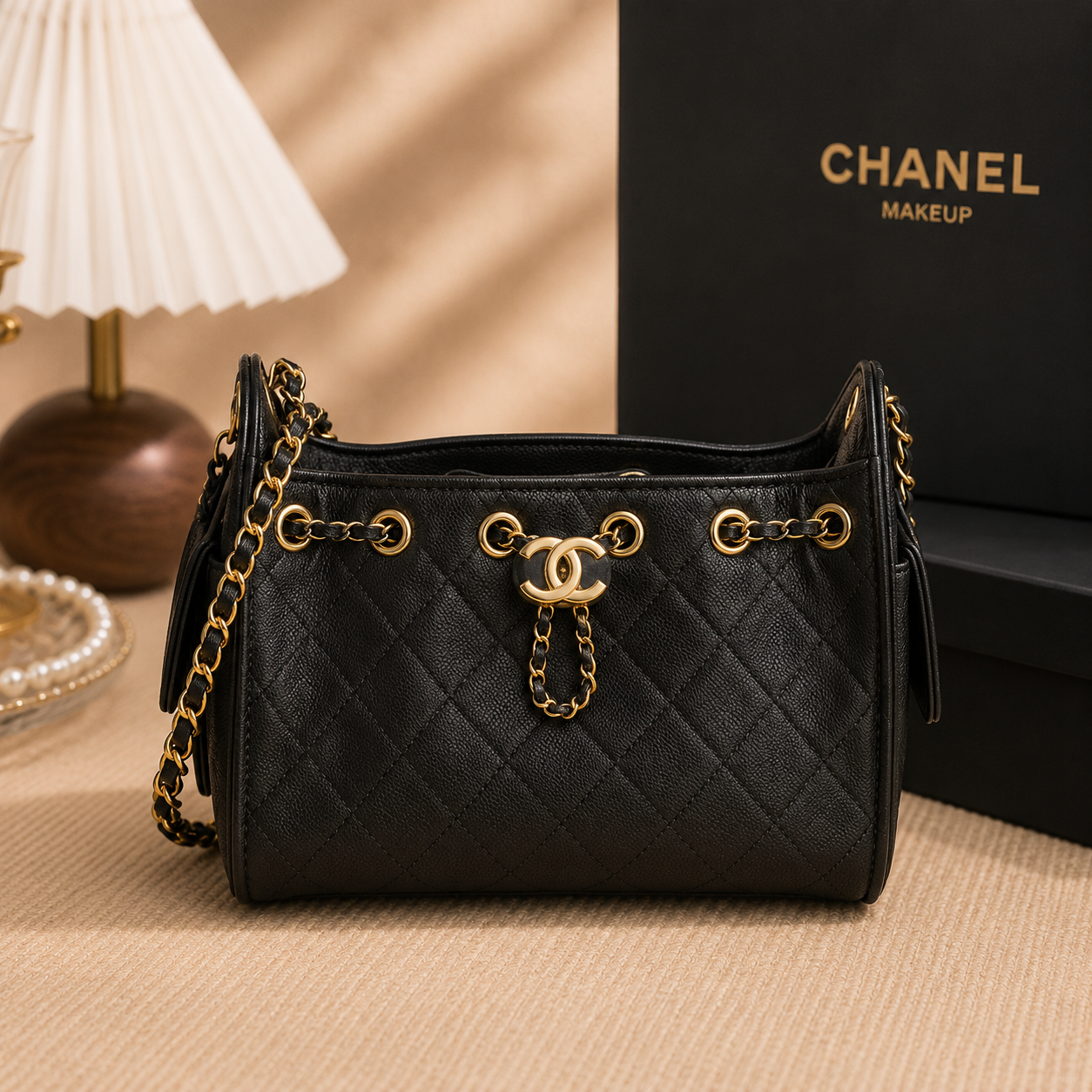 CHANEL #25 GWP Quilted Shoulder Bag | Chain Strap | GWP Edition