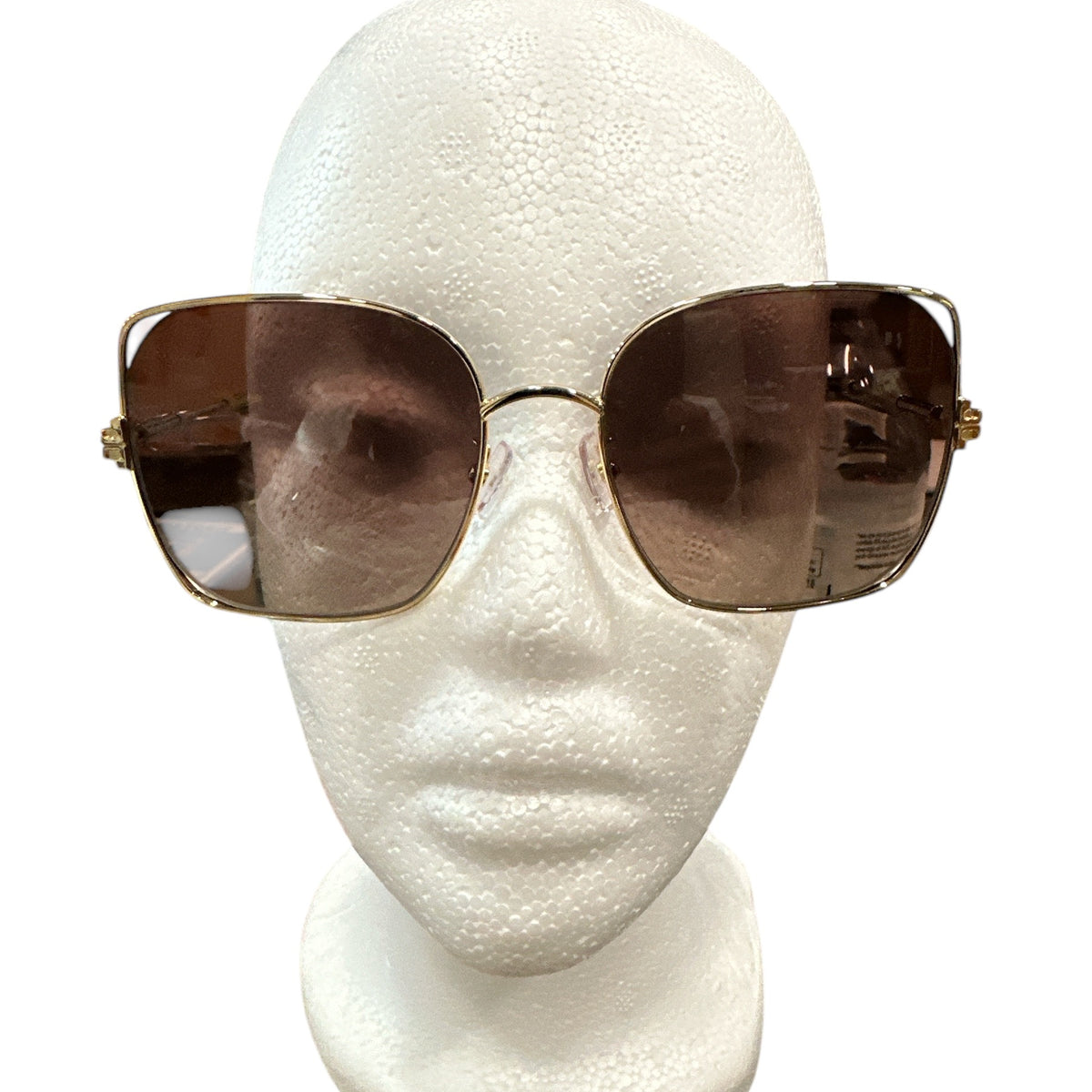 Tory Burch Brown/Gold Polarized Sunglasses - Clairely Amazing