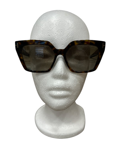 Tom Ford Winona Cat Eye Brown Sunglasses - Clairely Amazing
