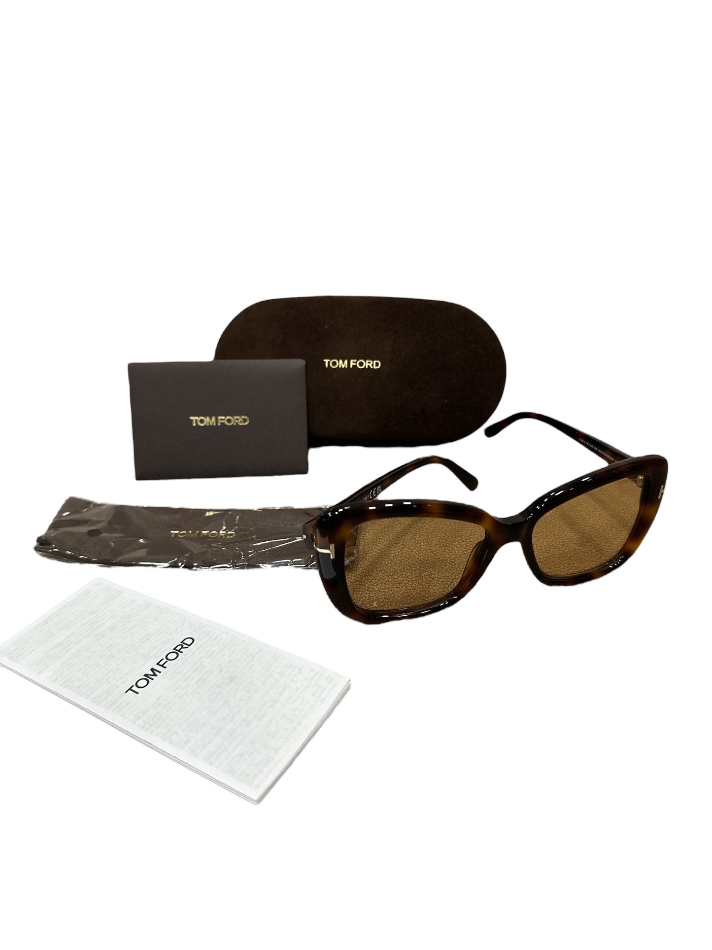 NEW TOM FORD MAEVE BLONDE HAVANA/PHOTOCHROMIC SUNGLASSES - Clairely Amazing