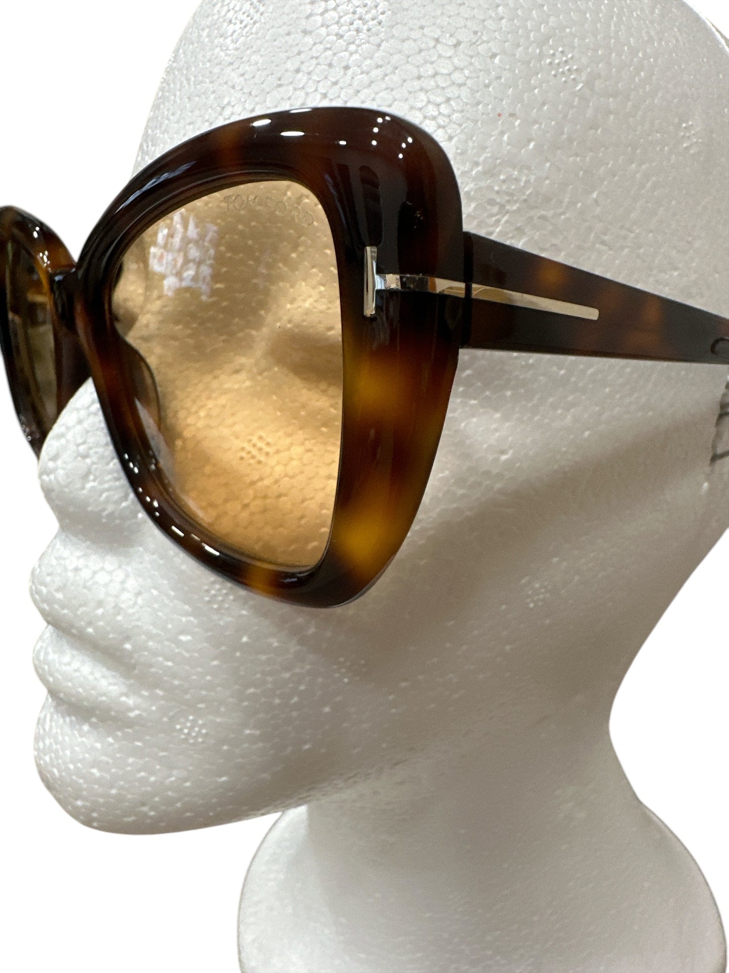 NEW TOM FORD MAEVE BLONDE HAVANA/PHOTOCHROMIC SUNGLASSES - Clairely Amazing
