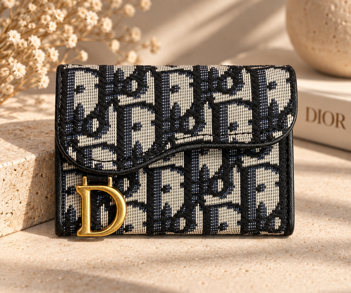 Fashion Woven Card Holder – Flap & Saddle Styles