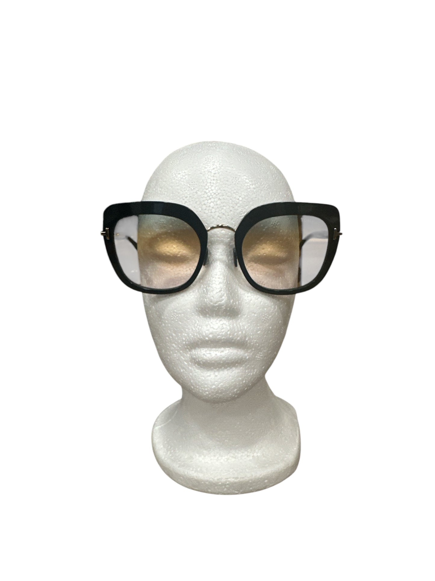 Tom Ford Virginia Women's Black/Rose Gold/Grad Smoke - Clairely Amazing