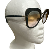 Tom Ford Virginia Women's Black/Rose Gold/Grad Smoke - Clairely Amazing