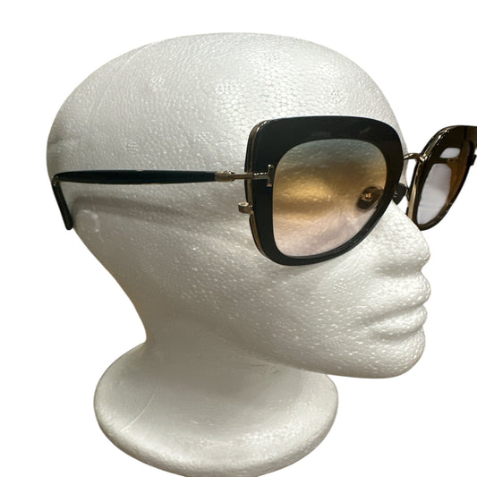Tom Ford Virginia Women's Black/Rose Gold/Grad Smoke - Clairely Amazing