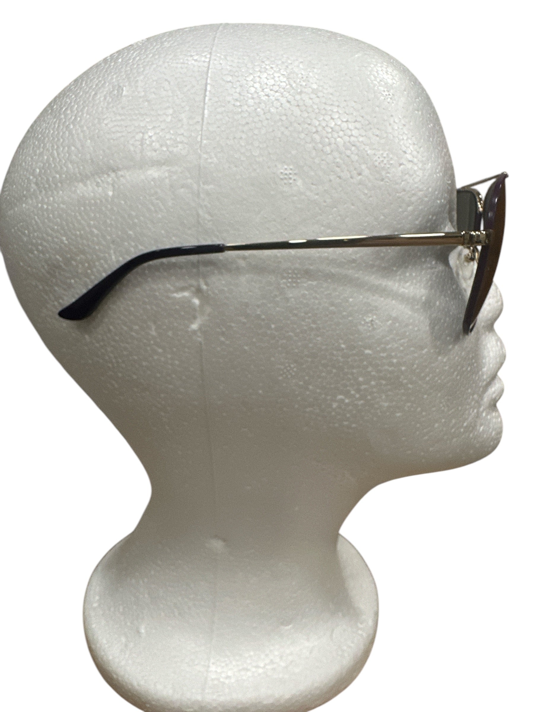 Salvatore Ferragamo Purple Aviator Sunglasses - Clairely Amazing
