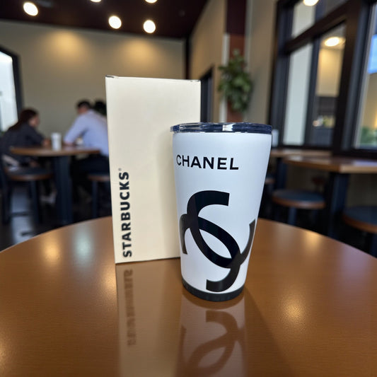 Luxe Designer-Inspired Coffee Cup (Exclusive GWP Style)