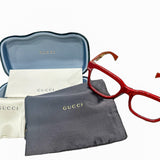 Gucci Burgundy Eye Glasses Unisex - Clairely Amazing