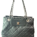 Chanel 3 Accordion Shopping Tote Quilted Lambskin - Clairely Amazing