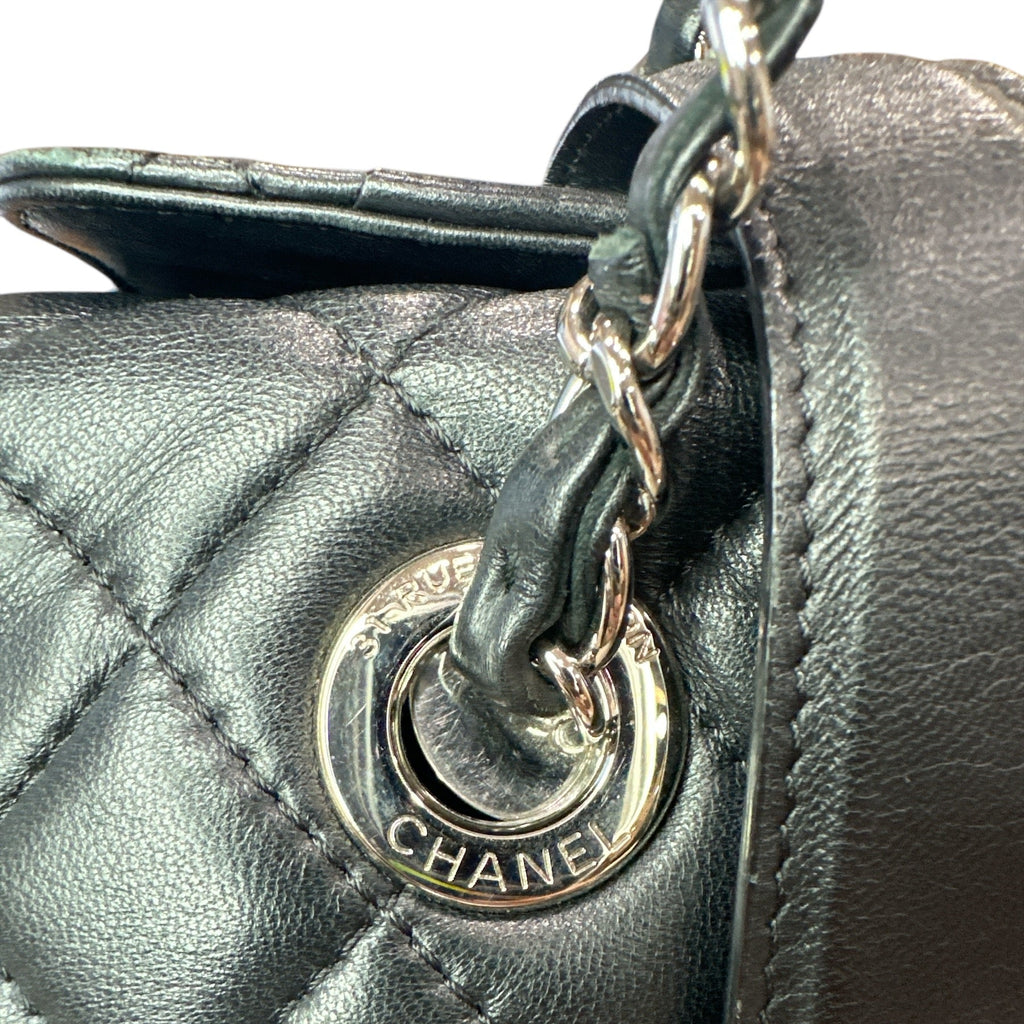 Chanel 3 Accordion Shopping Tote Quilted Lambskin - Clairely Amazing