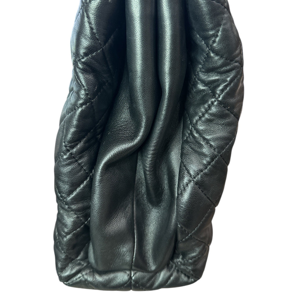 Chanel 3 Accordion Shopping Tote Quilted Lambskin - Clairely Amazing