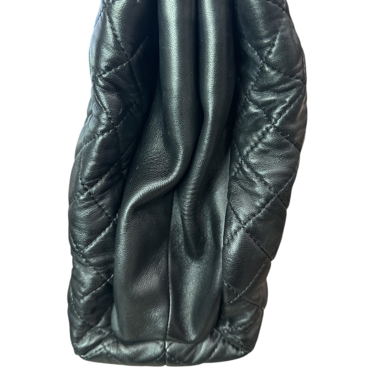Chanel 3 Accordion Shopping Tote Quilted Lambskin - Clairely Amazing