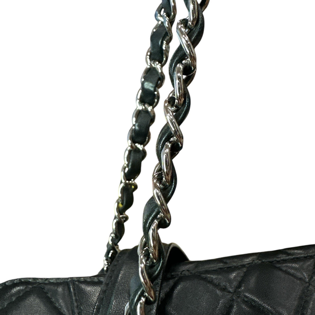 Chanel 3 Accordion Shopping Tote Quilted Lambskin - Clairely Amazing