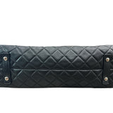 Chanel 3 Accordion Shopping Tote Quilted Lambskin - Clairely Amazing