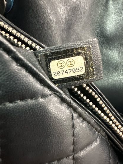 Chanel 3 Accordion Shopping Tote Quilted Lambskin - Clairely Amazing