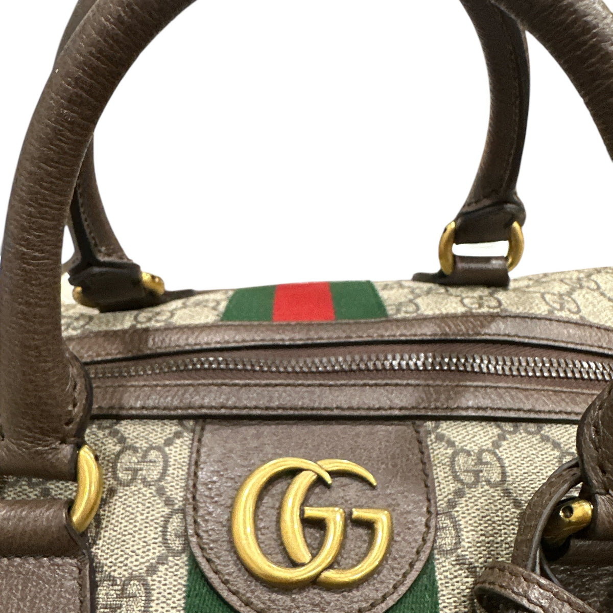 GG Supreme Ophidia Coated Canvas Duffle Bag - Clairely Amazing