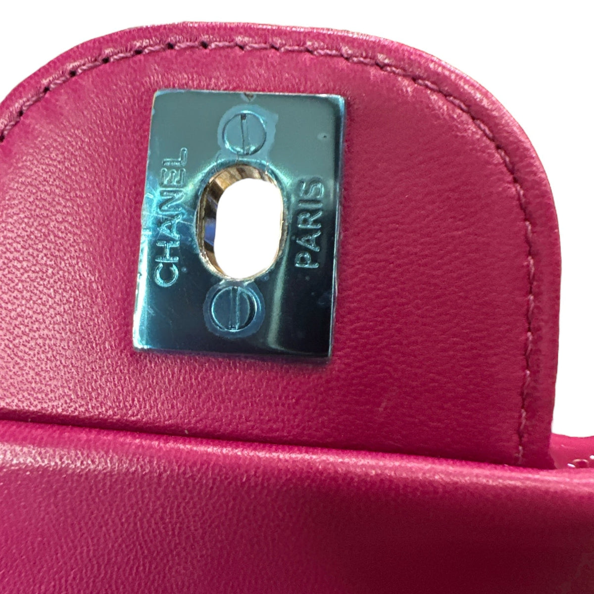 Chanel Double Compartment Flap Bag Quilted Patent Medium - Clairely Amazing