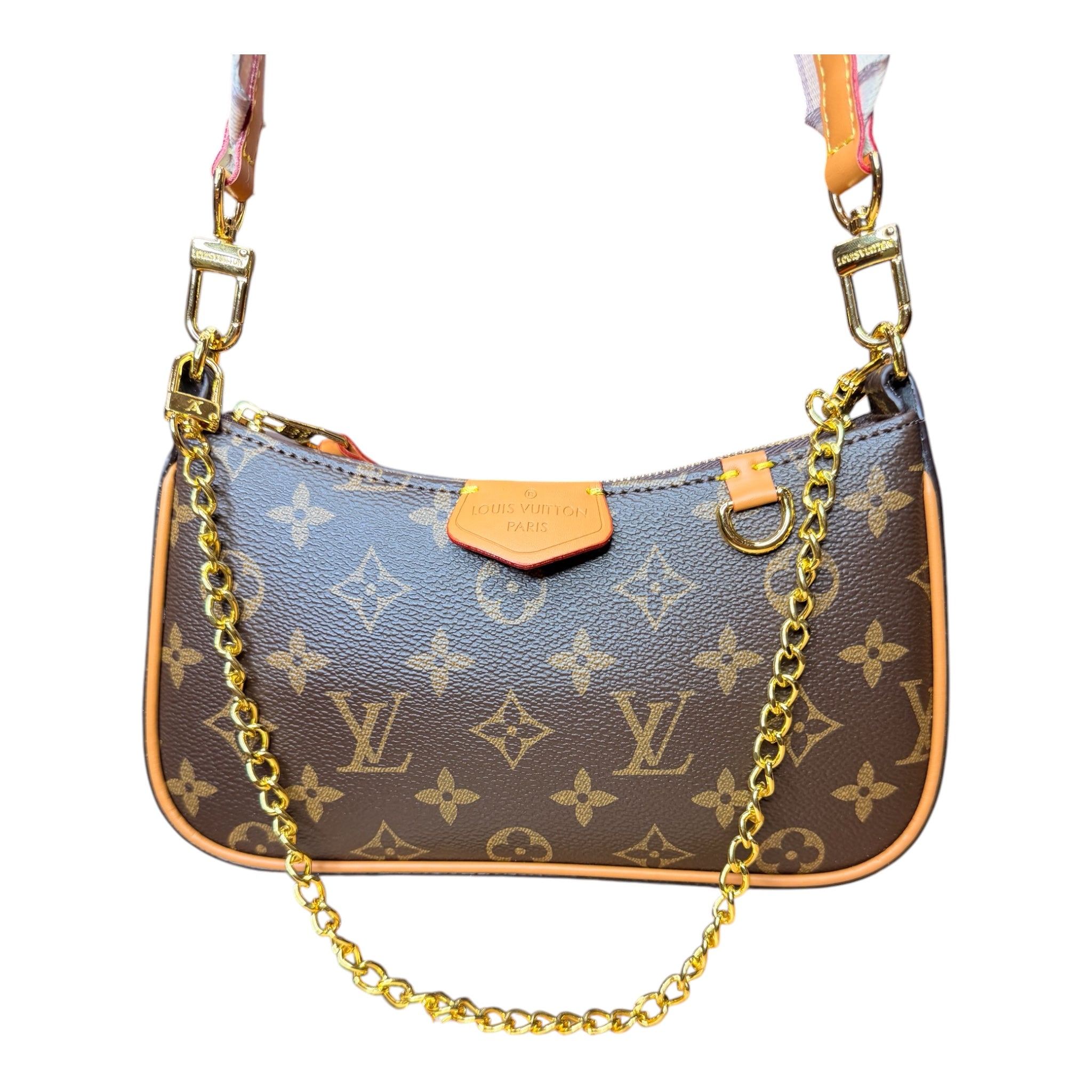 Luxury-Inspired Multi Strap Shoulder Bag | Includes Gift Box Set