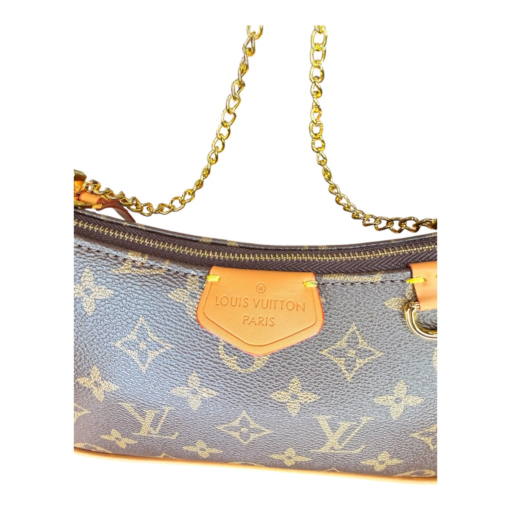 Luxury-Inspired Multi Strap Shoulder Bag | Includes Gift Box Set