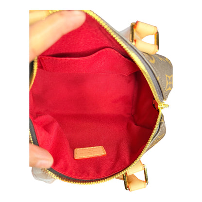 Mini Boston Bag – Classic Monogram Style