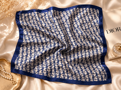 Luxury-Inspired Satin Fashion Scarf | Multiple Designer-Inspired Styles