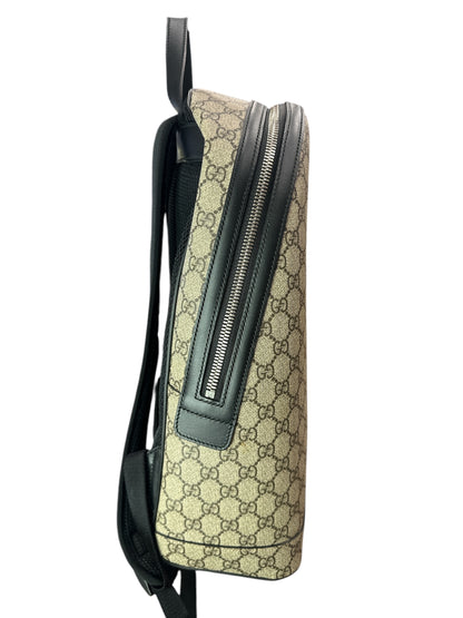 NEW Gucci Web Backpack GG coated Canvas Medium - Clairely Amazing