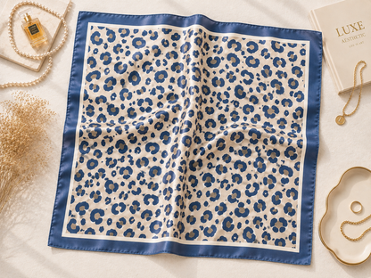 Luxury-Inspired Satin Fashion Scarf | Multiple Designer-Inspired Styles