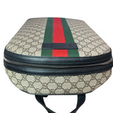 NEW Gucci Web Backpack GG coated Canvas Medium - Clairely Amazing