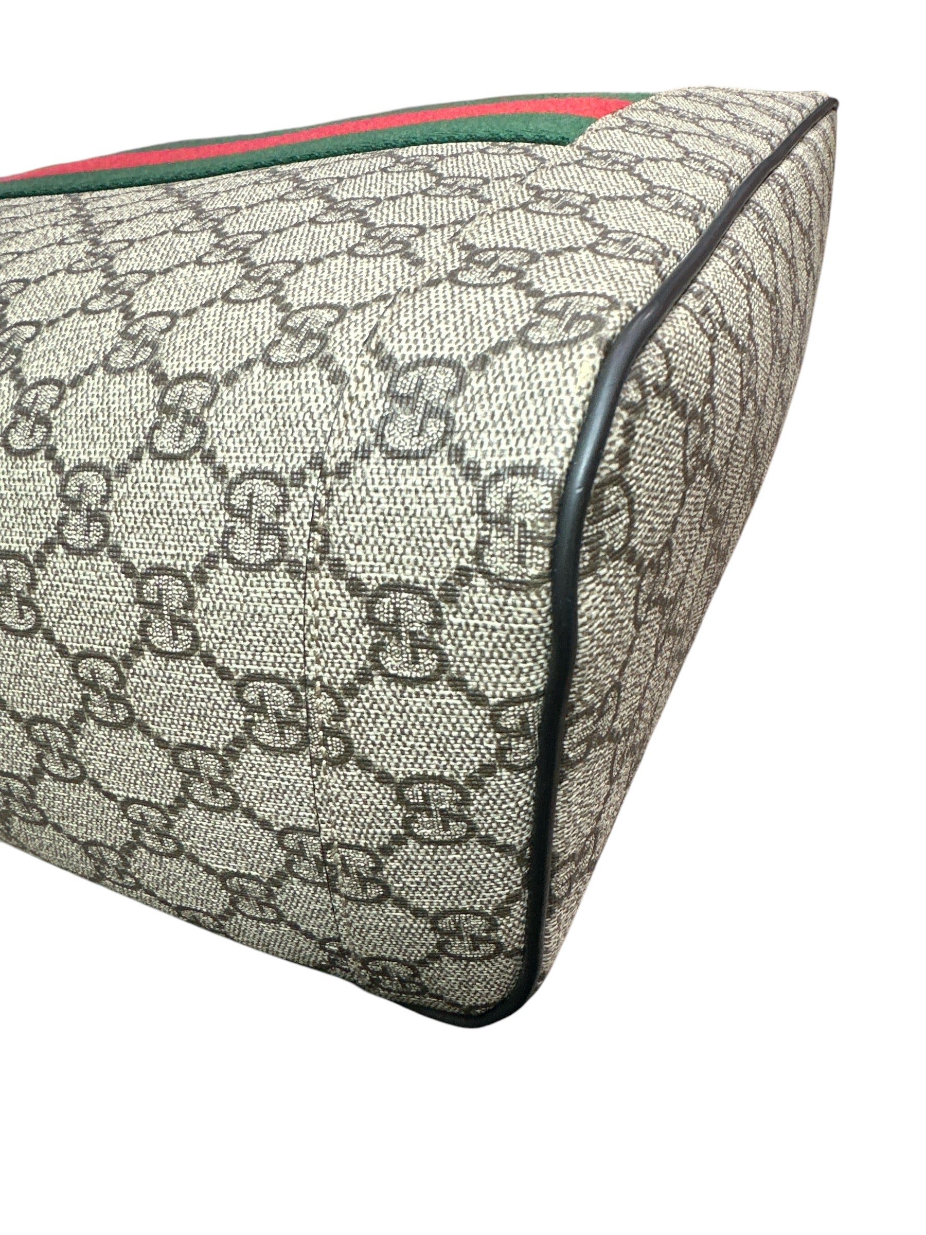 NEW Gucci Web Backpack GG coated Canvas Medium - Clairely Amazing