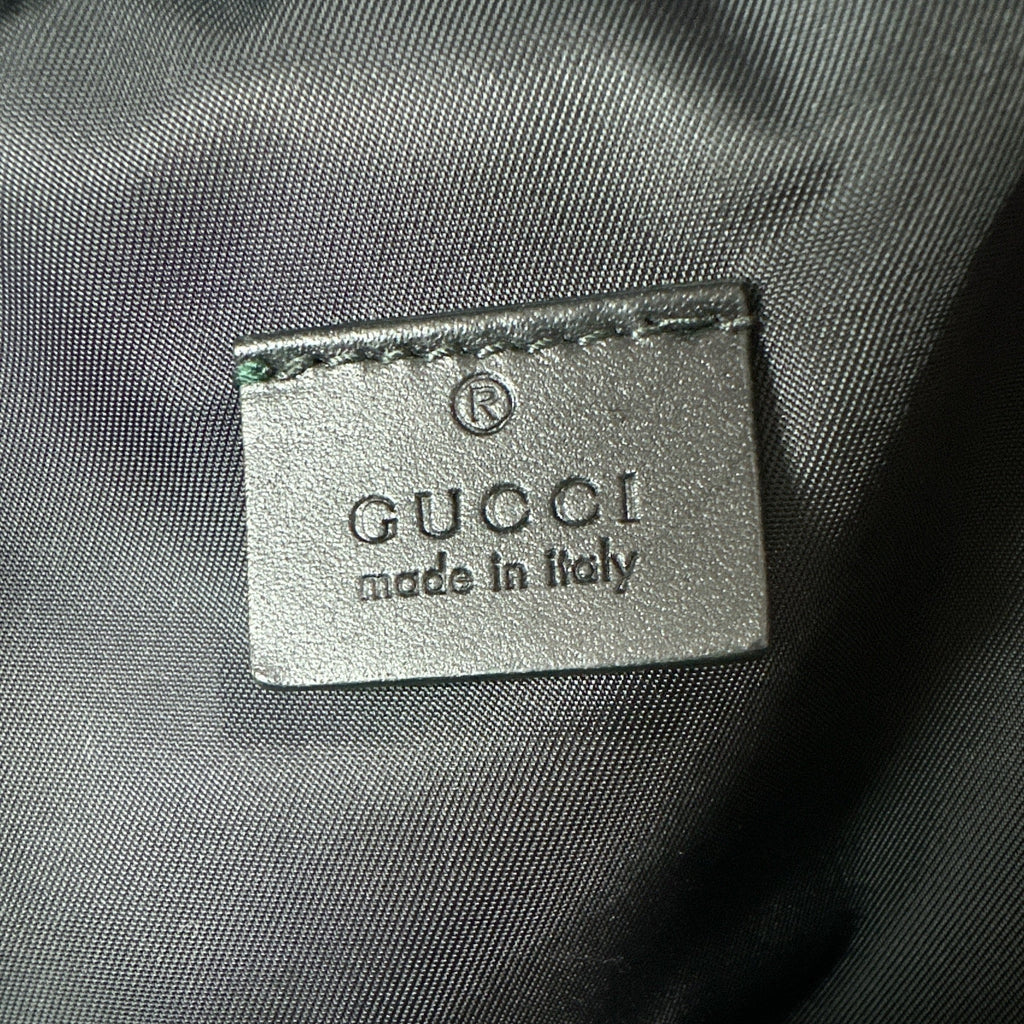 NEW Gucci Web Backpack GG coated Canvas Medium - Clairely Amazing