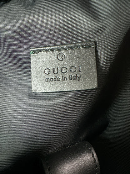 NEW Gucci Web Backpack GG coated Canvas Medium - Clairely Amazing