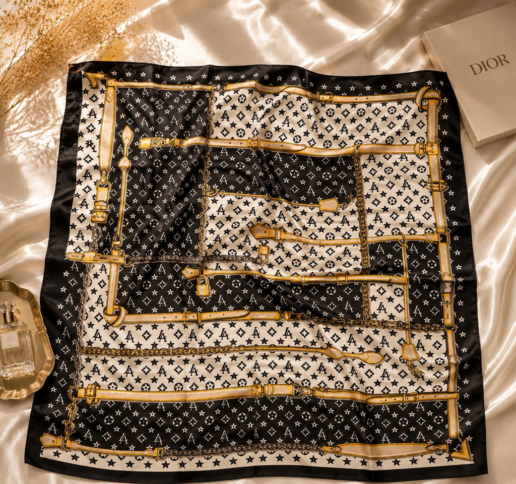 Oversized Luxury Scarf | 36" x 34.5" | Multiple Designs
