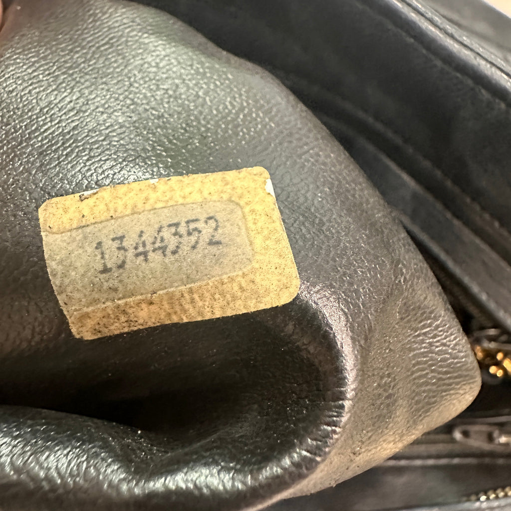CHANEL Matelasse Shoulder Bag Leather Black - Clairely Amazing