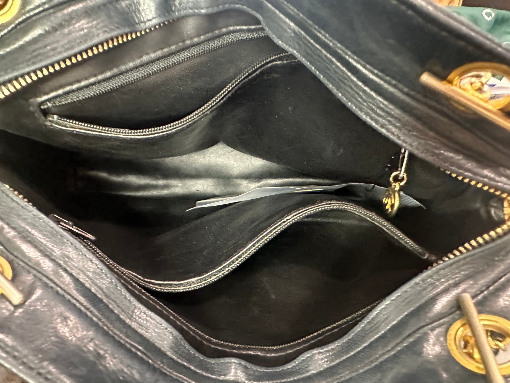 CHANEL Matelasse Shoulder Bag Leather Black - Clairely Amazing