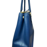 Prada  Saffiano Lux Medium Galleria Double Zip Tote Bluette - Clairely Amazing