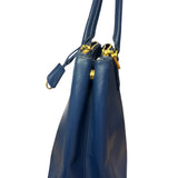 Prada  Saffiano Lux Medium Galleria Double Zip Tote Bluette - Clairely Amazing