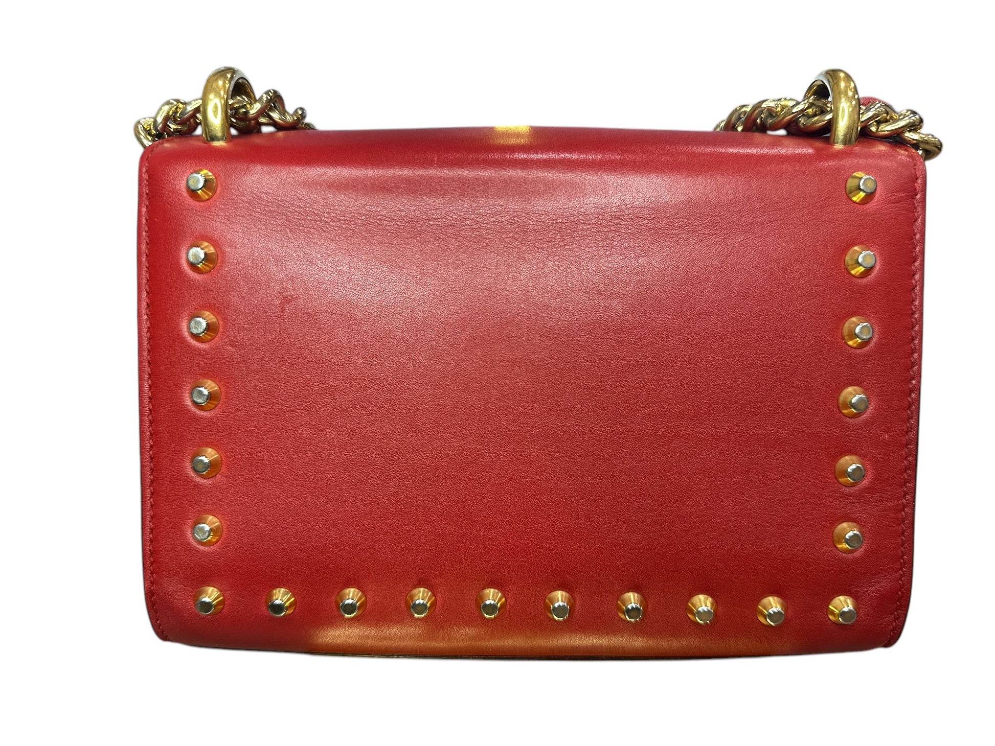 Gucci Pearly Padlock Studded Shoulder Bag - Clairely Amazing