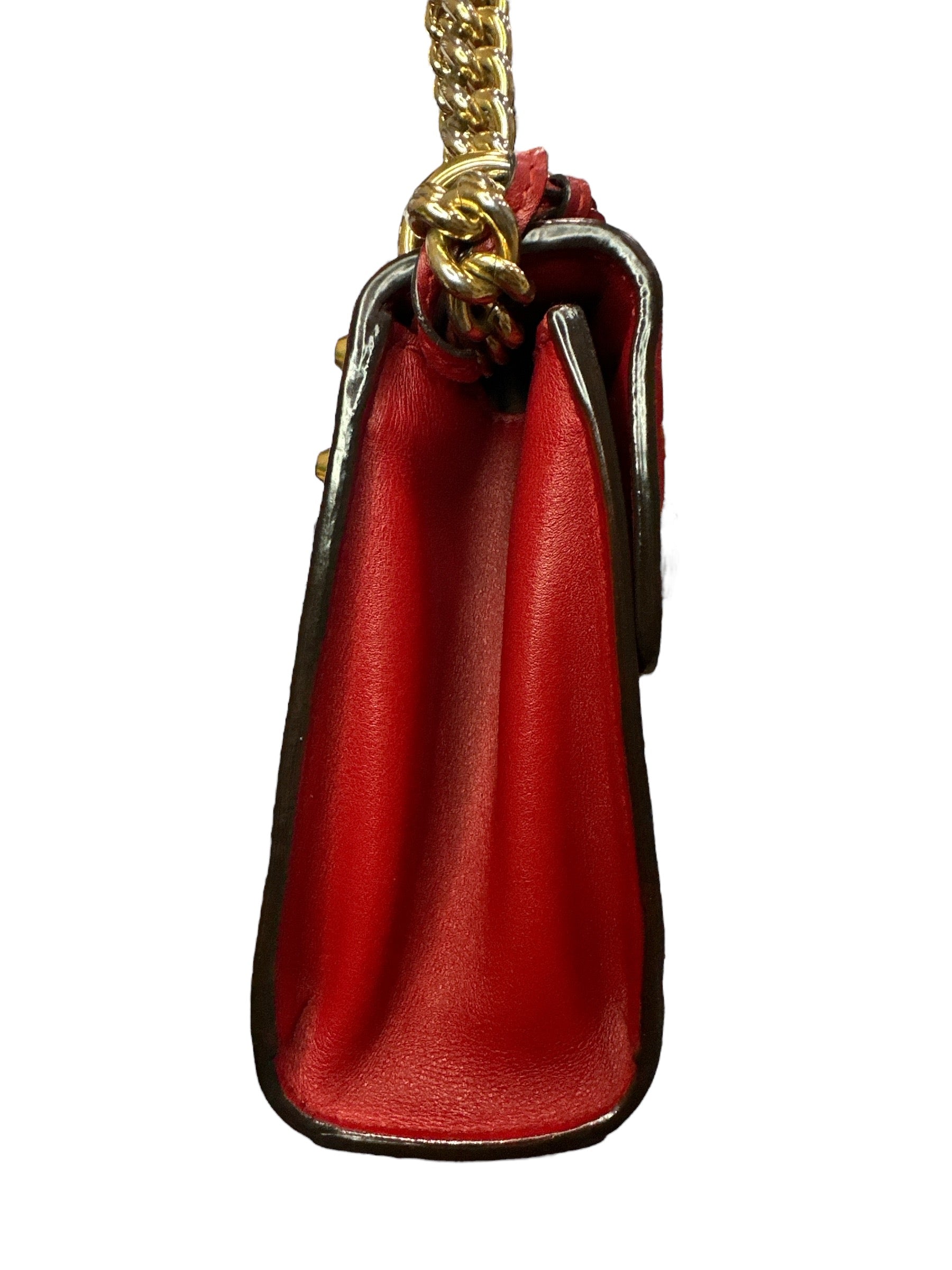 Gucci Pearly Padlock Studded Shoulder Bag - Clairely Amazing