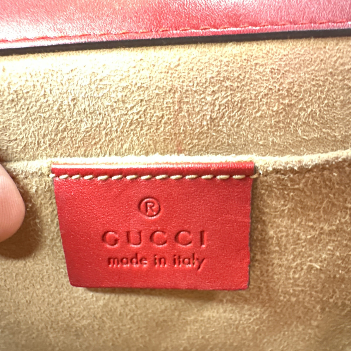 Gucci Pearly Padlock Studded Shoulder Bag - Clairely Amazing