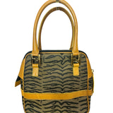 Fendi Vintage Fendi Tiger Print Canvas Crossbody Bag - Clairely Amazing