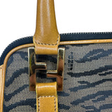 Fendi Vintage Fendi Tiger Print Canvas Crossbody Bag - Clairely Amazing