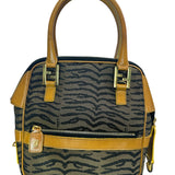 Fendi Vintage Fendi Tiger Print Canvas Crossbody Bag - Clairely Amazing