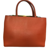 Fendi Red Leather Mini 2jours Tote - Clairely Amazing